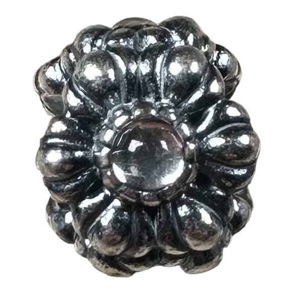 PANDORA Birthday Blooms April Charm 790580BK - Picture 1 of 2